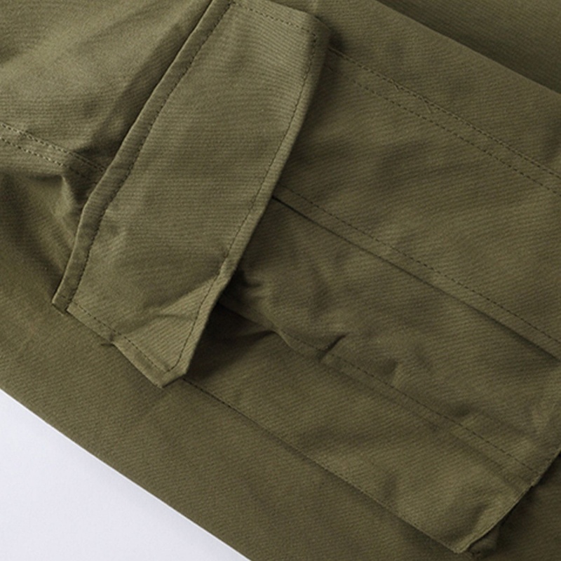 Pantalon Aelfric Eden Vintage Baggy Cargo Vert | QTC-57617128